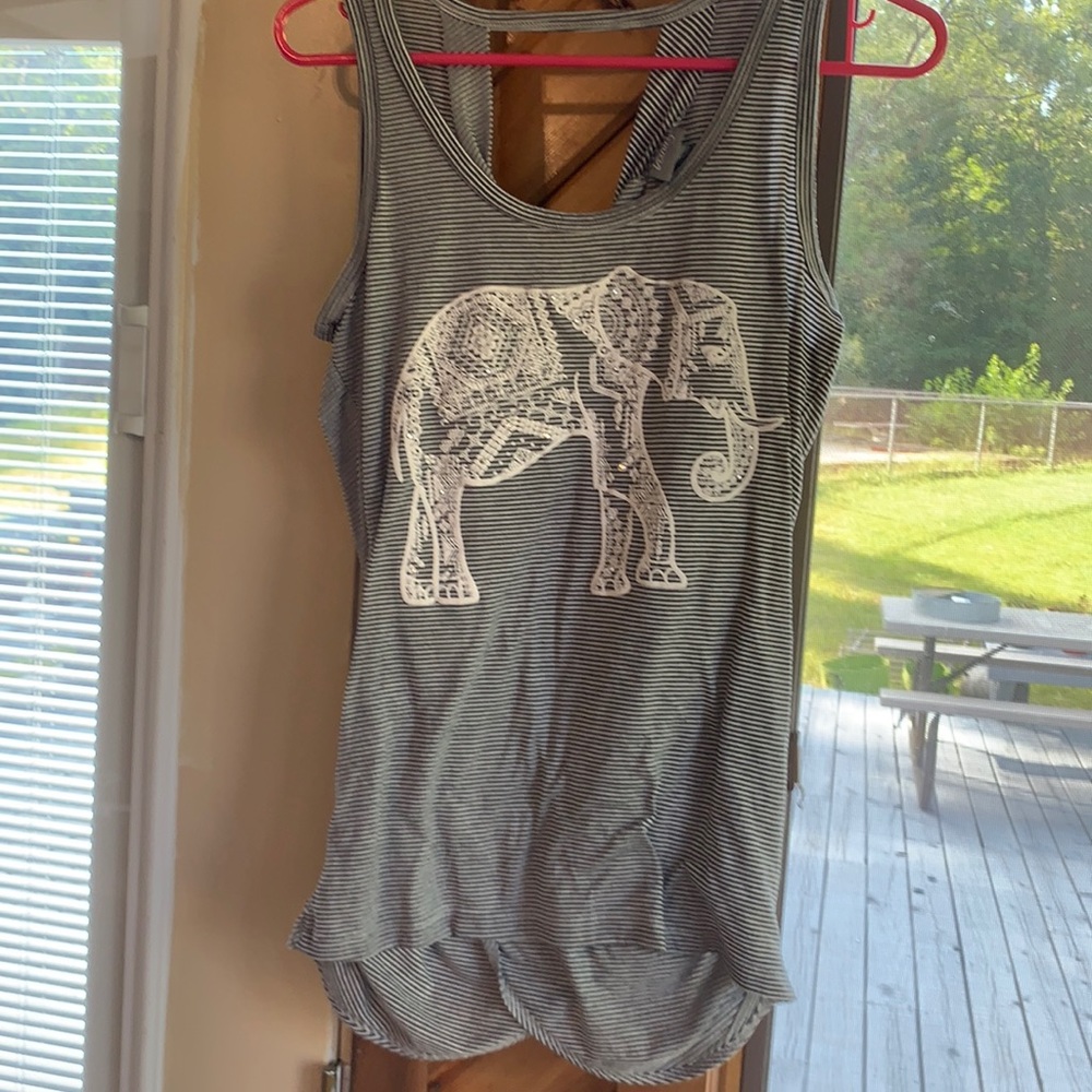 Striped tank